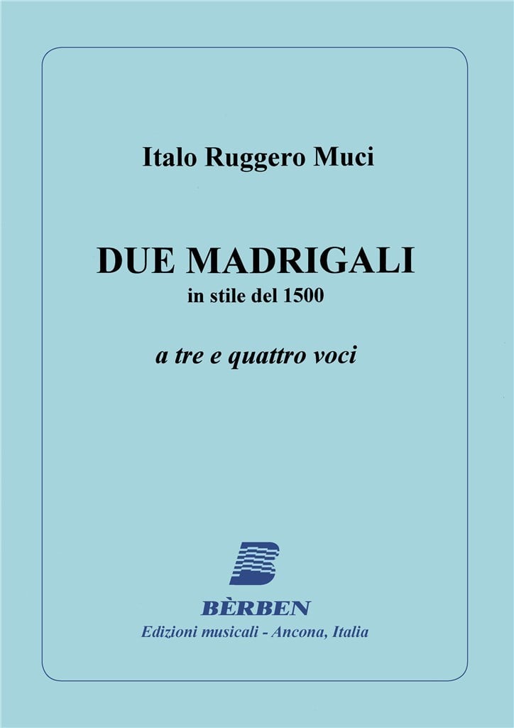 2 Madrigali In Stile Del 1500